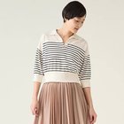 【マルティニーク/martinique】のESSENTIALスキッパー ホワイト&#215;ブラック|ID: prp329100004462580 ipo3291000000031230366