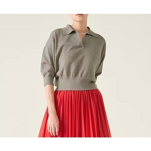 【マルティニーク/martinique】のESSENTIALスキッパー インテリア・キッズ・メンズ・レディースファッション・服の通販 founy(ファニー) 　ファッション　Fashion　レディースファッション　Fashion for Women　おすすめ　Recommended / Our Picks　スキッパー　Skipper, Open Collar　メンズ　Men's, Menswear　春　Spring　カーキ|ID: prp329100004462580 ipo3291000000031230367