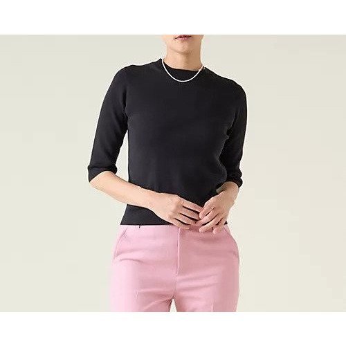 【マルティニーク/martinique】のESSENTIALハーフスリーブニット(アンサンブル可) 人気、トレンドファッション・服の通販 founy(ファニー) 　ファッション　Fashion　レディースファッション　WOMEN　トップス・カットソー　Tops/Tshirt　ニット　Knit Tops　アンサンブル　Knit Ensemble　おすすめ　Recommend　アンサンブル　Ensemble　インナー　Inner　スリーブ　Sleeve　ハーフ　Half　バランス　Balance　春　Spring　 other-1|ID: prp329100004462581 ipo3291000000031230368