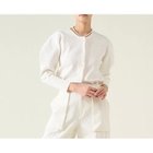 【マルティニーク/martinique】のセミハードコットンカーディガン ホワイト|ID: prp329100004462583 ipo3291000000036280253