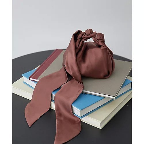【ウィムガゼット/Whim Gazette】の【TENDRESSE STUDIO】SILK KNOTT BAG インテリア・キッズ・メンズ・レディースファッション・服の通販 founy(ファニー) 　ファッション　Fashion　レディースファッション　Fashion for Women　ワンピース　Dresses　フォーマル・パーティードレス・結婚式用ドレス　Elegant & Casual Dresses　バッグ　Bags　シルク　Silk, 100% Silk　リボン　Ribbon, Bow　ワーク　Workwear, Utility Style　エレガント 上品　Elegant　2025年　2025　2025春夏・S/S　Spring/Summer 2025 SS25　ブラウン|ID: prp329100004462590 ipo3291000000031230410