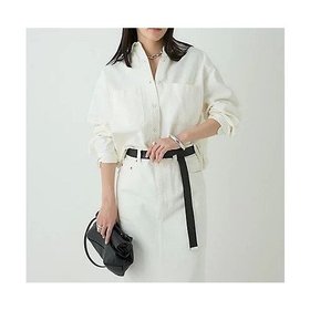 【カオス/Chaos】 WHY NOT NOW プルーフデニムシャツ人気、トレンドファッション・服の通販 founy(ファニー) ファッション Fashion レディースファッション Fashion for Women トップス・カットソー Cut & Sew Tops シャツ・ブラウス・オフィスカジュアル Elegant Blouses & Button-Ups 2025年 2025 2025春夏・S/S Spring/Summer 2025 SS25 おすすめ Recommended / Our Picks セットアップ Set-Up, Coordinated Outfit デニム Denim, Jeans Material 春 Spring |ID:prp329100004462593