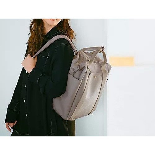 【トプカピ/TOPKAPI】の【Breath TOPKAPI】【TOPKAPI 藤本美貴さんコラボ】スコッチグレイン 8ポケット 2way リュック/マザーズバッグ/撥水 人気、トレンドファッション・服の通販 founy(ファニー) 　ファッション　Fashion　レディースファッション　WOMEN　クール　Cool　コラボ　Collaboration　シンプル　Simple　スクエア　Square　スペシャル　Special　人気　Popularity　フォルム　Form　ポケット　Pocket　メタル　Metal　リュック　Ruck Sack　other-3|ID: prp329100004462611 ipo3291000000031245072