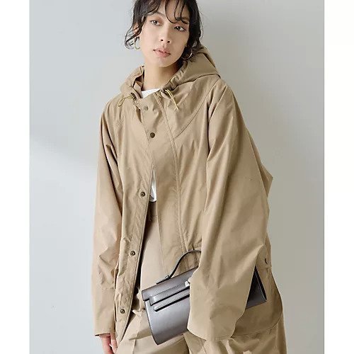 【ウィムガゼット/Whim Gazette】のフーディーブルゾン インテリア・キッズ・メンズ・レディースファッション・服の通販 founy(ファニー) 　ファッション　Fashion　レディースファッション　Fashion for Women　アウター　Coat / Outerwear Collection　ブルゾンジャケット・スポーティアウター　Blouson Jackets　ブルゾン　Blouson, Bomber Jacket　ポケット　Pocket, Pocket Detail　ロング　Long, Long-Length　おすすめ　Recommended / Our Picks　2025年　2025　2025-2026秋冬・A/W　Autumn/Winter 2025–26 AW25–26　ベージュ|ID: prp329100004462615 ipo3291000000032769433