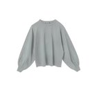 【ミズイロ インド/mizuiro ind】のパフスリーブロングT チャコールグレー|ID: prp329100004462616 ipo3291000000031230509