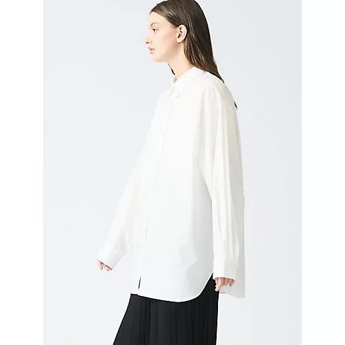 【ミズイロ インド/mizuiro ind】のメンズライクワイドシャツ 人気、トレンドファッション・服の通販 founy(ファニー) 　ファッション　Fashion　レディースファッション　WOMEN　トップス・カットソー　Tops/Tshirt　シャツ/ブラウス　Shirts/Blouses　カフス　Cuffs　シンプル　Simple　ストライプ　Stripe　チェック　Check　トリプル　Triple　ビッグ　Big　ブロード　Broad　ベーシック　Basic　other-3|ID: prp329100004462619 ipo3291000000031245096