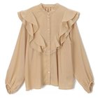 【マルティニーク/martinique】のバイカラーパイピングブラウス ベージュ|ID: prp329100004462620 ipo3291000000031230541