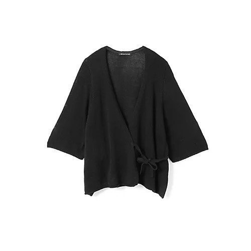 【ミズイロ インド/mizuiro ind】のテープヤーンラップカーディガン インテリア・キッズ・メンズ・レディースファッション・服の通販 founy(ファニー) https://founy.com/ ファッション Fashion レディースファッション WOMEN トップス・カットソー Tops/Tshirt カーディガン Cardigans カーディガン Cardigan フロント Front ラップ Wrap 春 Spring 洗える Washable |ID: prp329100004462626 ipo3291000000031230558