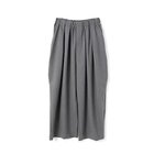 【ミズイロ インド/mizuiro ind】のサイドドレープワイドパンツ グレー|ID: prp329100004462633 ipo3291000000031230602