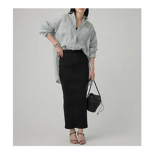 【カオス/Chaos】の16Gインプレリブニットタイトロングスカート 人気、トレンドファッション・服の通販 founy(ファニー) 　ファッション　Fashion　レディースファッション　WOMEN　スカート　Skirt　ロングスカート　Long Skirt　2024年　2024　2024春夏・S/S　Ss,Spring/Summer,2024　スリット　Slit　セットアップ　Set Up　定番　Standard　other-2|ID: prp329100004462645 ipo3291000000031245173