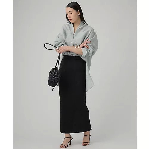 【カオス/Chaos】の16Gインプレリブニットタイトロングスカート 人気、トレンドファッション・服の通販 founy(ファニー) 　ファッション　Fashion　レディースファッション　WOMEN　スカート　Skirt　ロングスカート　Long Skirt　2024年　2024　2024春夏・S/S　Ss,Spring/Summer,2024　スリット　Slit　セットアップ　Set Up　定番　Standard　other-3|ID: prp329100004462645 ipo3291000000031245174