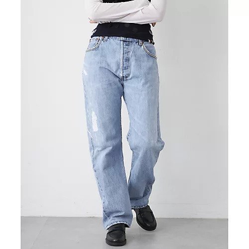 【ウィムガゼット/Whim Gazette】の【Jeanie Blue】STUD DENIMパンツ 人気、トレンドファッション・服の通販 founy(ファニー) ファッション Fashion レディースファッション Fashion for Women パンツ Pants & Trousers ウエスタン Western Style ヴィンテージ Vintage Style スタッズ Studs, Metal Accents ストレート Straight, Straight Cut ダメージ Distressed, Destroyed デニム Denim, Jeans Material フィット Fit, Slim Fit ポケット Pocket, Pocket Detail レギュラー Regular, Standard Fit 2025年 2025 2025春夏・S/S Spring/Summer 2025 SS25 other-1|ID: prp329100004462647 ipo3291000000031230651