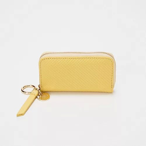 【トプカピ/TOPKAPI】の【TREASURE TOPKAPI】クロスエンボス レザー キーケース インテリア・キッズ・メンズ・レディースファッション・服の通販 founy(ファニー) https://founy.com/ ファッション Fashion レディースファッション WOMEN イエロー Yellow 春 Spring チェーン Chain チャーム Charm プレート Plate ポケット Pocket メッシュ Mesh ループ Loop S/S・春夏 Ss・Spring/Summer おすすめ Recommend 夏 Summer |ID: prp329100004462653 ipo3291000000031230671