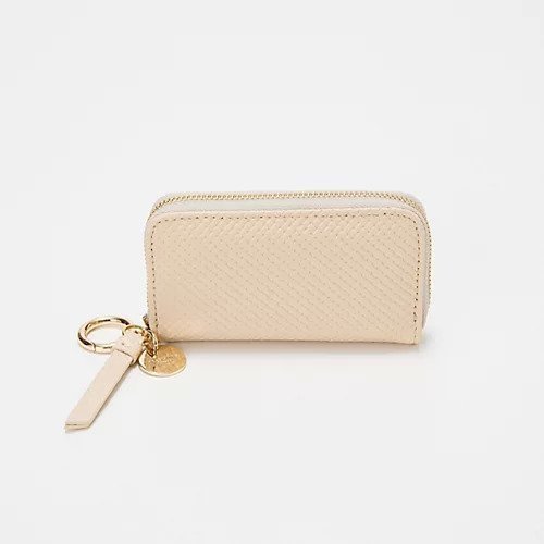 【トプカピ/TOPKAPI】の【TREASURE TOPKAPI】クロスエンボス レザー キーケース インテリア・キッズ・メンズ・レディースファッション・服の通販 founy(ファニー) 　ファッション　Fashion　レディースファッション　Fashion for Women　イエロー　Yellow　春　Spring　チェーン　Chain, Chain Strap　チャーム　Charm, Pendant　プレート　Plate, Dish　ポケット　Pocket, Pocket Detail　メッシュ　Mesh, Net Fabric　ループ　Loop, Loop Knit　S/S・春夏　SS, Spring/Summer, Warm Season　おすすめ　Recommended / Our Picks　夏　Summer　オフ|ID: prp329100004462653 ipo3291000000034988980