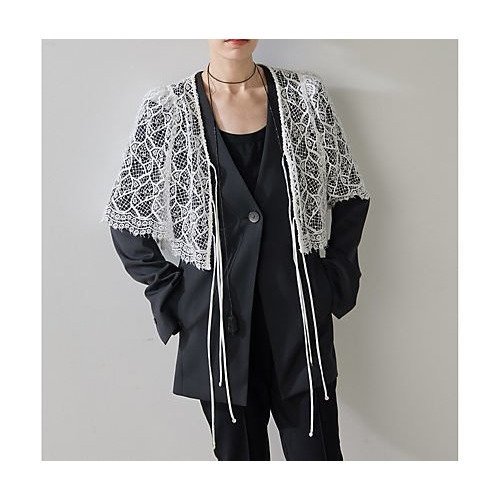 【ウィムガゼット/Whim Gazette】のレースボレロ 人気、トレンドファッション・服の通販 founy(ファニー) 　ファッション　Fashion　レディースファッション　WOMEN　アウター　Coat Outerwear　ボレロ　Bolero jackets　2025年　2025　2025春夏・S/S　Ss,Spring/Summer,2025　おすすめ　Recommend　オーガンジー　Organdy　ジャケット　Jacket　フォルム　Form　フロント　Front　ボレロ　Bolero　レース　Race　ヴィンテージ　Vintage　other-2|ID: prp329100004462668 ipo3291000000031245243