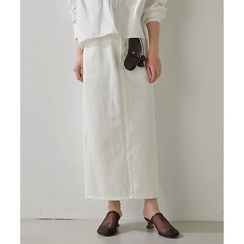 【ウィムガゼット/Whim Gazette】のドロストデニムスカート 人気、トレンドファッション・服の通販 founy(ファニー) 　ファッション　Fashion　レディースファッション　WOMEN　スカート　Skirt　デニムスカート　Denim Skirts　ウォッシュ　Wash　ヴィンテージ　Vintage　カットソー　Cut And Sew　ガーリー　Girly　シンプル　Simple　スリット　Slit　ダメージ　Damage　ツイル　Twill　デニム　Denim　フェミニン　Feminine　おすすめ　Recommend　2025年　2025　2025春夏・S/S　Ss,Spring/Summer,2025　other-2|ID: prp329100004462679 ipo3291000000031245280