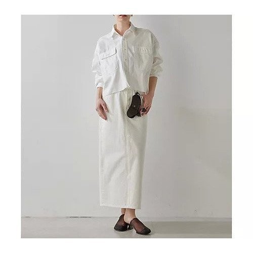 【ウィムガゼット/Whim Gazette】のドロストデニムスカート 人気、トレンドファッション・服の通販 founy(ファニー) 　ファッション　Fashion　レディースファッション　WOMEN　スカート　Skirt　デニムスカート　Denim Skirts　ウォッシュ　Wash　ヴィンテージ　Vintage　カットソー　Cut And Sew　ガーリー　Girly　シンプル　Simple　スリット　Slit　ダメージ　Damage　ツイル　Twill　デニム　Denim　フェミニン　Feminine　おすすめ　Recommend　2025年　2025　2025春夏・S/S　Ss,Spring/Summer,2025　other-3|ID: prp329100004462679 ipo3291000000031245282