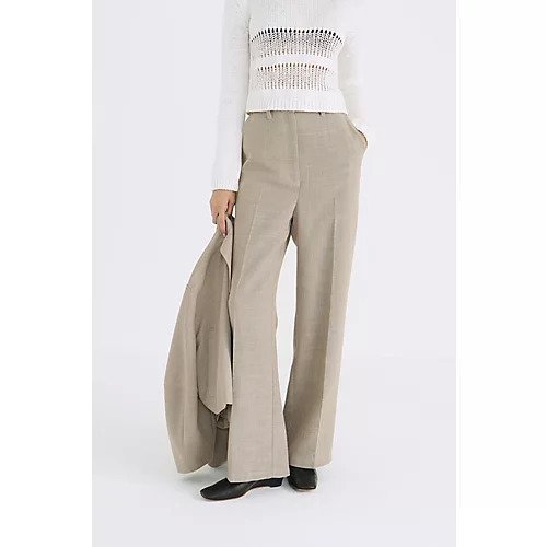 【クラネ/CLANE】のCENTER CLEASE STRAIGHT PANTS 人気、トレンドファッション・服の通販 founy(ファニー) 　ファッション　Fashion　レディースファッション　WOMEN　パンツ　Pants　2025年　2025　2025春夏・S/S　Ss,Spring/Summer,2025　おすすめ　Recommend　コンパクト　Compact　ストレート　Straight　セットアップ　Set Up　セレモニー　Ceremony　リネン　Linen　入学式　Entrance Ceremony　卒業式　Graduation Ceremony　other-3|ID: prp329100004462683 ipo3291000000032400368