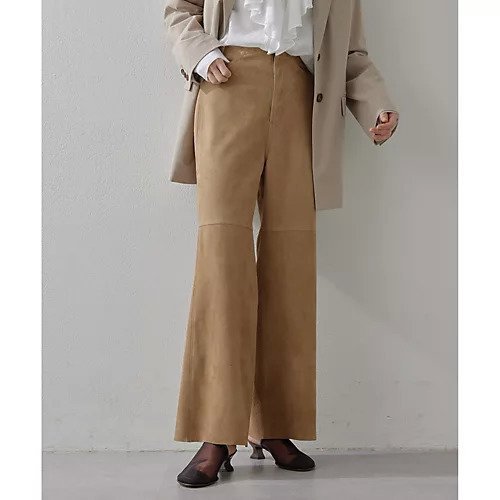 【ウィムガゼット/Whim Gazette】のスエードパンツ インテリア・キッズ・メンズ・レディースファッション・服の通販 founy(ファニー) https://founy.com/ ファッション Fashion レディースファッション Fashion for Women パンツ Pants & Trousers 2025年 2025 2025春夏・S/S Spring/Summer 2025 SS25 |ID: prp329100004462684 ipo3291000000031230792