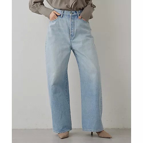 【ウィムガゼット/Whim Gazette】のワイドレッグデニムパンツ インテリア・キッズ・メンズ・レディースファッション・服の通販 founy(ファニー) https://founy.com/ ファッション Fashion レディースファッション WOMEN パンツ Pants デニムパンツ Denim Pants 2025年 2025 2025春夏・S/S Ss,Spring/Summer,2025 シンプル Simple デニム Denim ブロック Block ベーシック Basic ワイド Wide ヴィンテージ Vintage |ID: prp329100004462685 ipo3291000000031230794