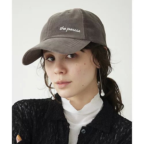 【ウィムガゼット/Whim Gazette】の【THE PAUSE】コットンスエードキャップ 人気、トレンドファッション・服の通販 founy(ファニー) 　ファッション　Fashion　レディースファッション　Fashion for Women　2025年　2025　2025春夏・S/S　Spring/Summer 2025 SS25　キャップ　Cap, Baseball Cap　グラデーション　Gradient, Ombre　フロント　Front, Front Design　ワーク　Workwear, Utility Style　ヴィンテージ　Vintage Style　 other-1|ID: prp329100004462690 ipo3291000000031230814