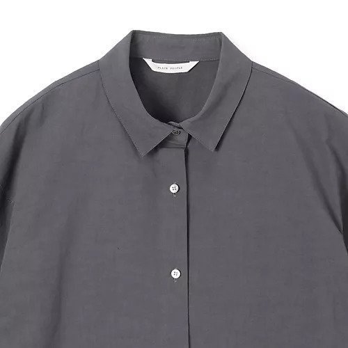 【プレインピープル/PLAIN PEOPLE】のコットンリネンマイクロウェザーワッシャーバックギャザーシャツ 人気、トレンドファッション・服の通販 founy(ファニー) 　ファッション　Fashion　レディースファッション　WOMEN　トップス・カットソー　Tops/Tshirt　シャツ/ブラウス　Shirts/Blouses　バッグ　Bag　おすすめ　Recommend　カッティング　Cutting　ギャザー　Gather　スリーブ　Sleeve　セットアップ　Set Up　リネン　Linen　リボン　Ribbon　ワイド　Wide　ワッシャー　Washer　洗える　Washable　other-3|ID: prp329100004462714 ipo3291000000031245404