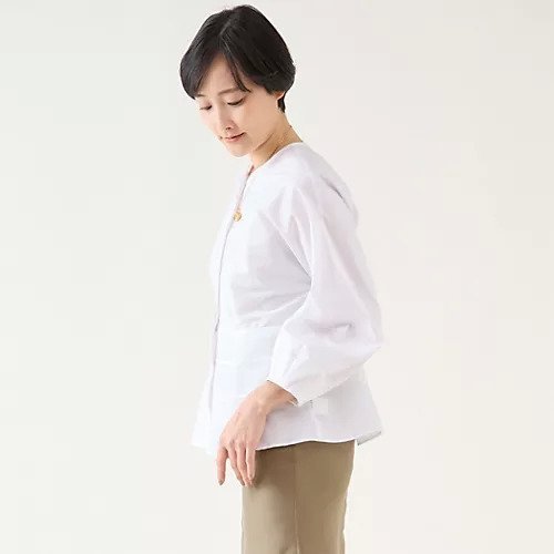 【マルティニーク/martinique】のライトタフタブラウス 人気、トレンドファッション・服の通販 founy(ファニー) 　ファッション　Fashion　レディースファッション　WOMEN　トップス・カットソー　Tops/Tshirt　シャツ/ブラウス　Shirts/Blouses　おすすめ　Recommend　タイプライター　Typewriter　フレア　Flare　羽織　Haori　other-2|ID: prp329100004462733 ipo3291000000031245474