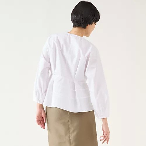 【マルティニーク/martinique】のライトタフタブラウス 人気、トレンドファッション・服の通販 founy(ファニー) 　ファッション　Fashion　レディースファッション　WOMEN　トップス・カットソー　Tops/Tshirt　シャツ/ブラウス　Shirts/Blouses　おすすめ　Recommend　タイプライター　Typewriter　フレア　Flare　羽織　Haori　other-3|ID: prp329100004462733 ipo3291000000031245476