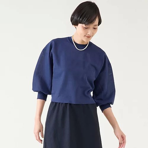 【マルティニーク/martinique】のサマーダブルフェイスPO インテリア・キッズ・メンズ・レディースファッション・服の通販 founy(ファニー) 　ファッション　Fashion　レディースファッション　Fashion for Women　おすすめ　Recommended / Our Picks　ブラウジング　Blouson Silhouette, Cinched Waist　夏　Summer　ネイビー|ID: prp329100004462734 ipo3291000000035914905