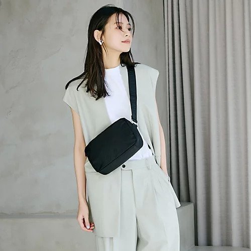 【トプカピ/TOPKAPI】の【Breath TOPKAPI】Freely フリーリー ナイロン ロゴテープ スクエア ショルダーバッグ 人気、トレンドファッション・服の通販 founy(ファニー) 　ファッション　Fashion　レディースファッション　WOMEN　バッグ　Bag　スクエア　Square　財布　Wallet　フォルム　Form　ボックス　Box　ポケット　Pocket　ワンポイント　One Point　other-3|ID: prp329100004462743 ipo3291000000031508881