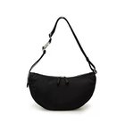 【トプカピ/TOPKAPI】の【Breath TOPKAPI】Freely フリーリー ナイロン ロゴテープ ラウンド ショルダーバッグ ブラック|ID: prp329100004462745 ipo3291000000031231025