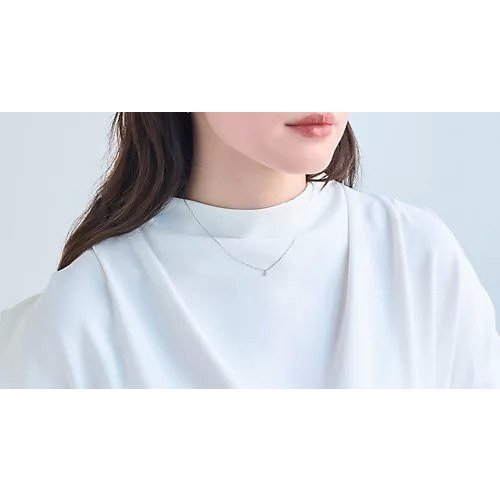 【フィービィー/phoebe】の【金属アレルギー対応】シャイニーフチミルネックレス シルバー 人気、トレンドファッション・服の通販 founy(ファニー) 　ファッション　Fashion　レディースファッション　WOMEN　ジュエリー　Jewelry　ネックレス　Necklaces　おすすめ　Recommend　エレガント 上品　Elegant　シルバー　Silver　シンプル　Simple　ネックレス　Necklace　メタル　Metal　other-2|ID: prp329100004462747 ipo3291000000031245521