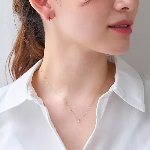 【フィービィー/phoebe】の【金属アレルギー対応】シャイニーフチミルネックレス ゴールド 人気、トレンドファッション・服の通販 founy(ファニー) 　ファッション　Fashion　レディースファッション　WOMEN　ジュエリー　Jewelry　ネックレス　Necklaces　おすすめ　Recommend　エレガント 上品　Elegant　シンプル　Simple　ネックレス　Necklace　メタル　Metal　other-3|ID: prp329100004462749 ipo3291000000031245532