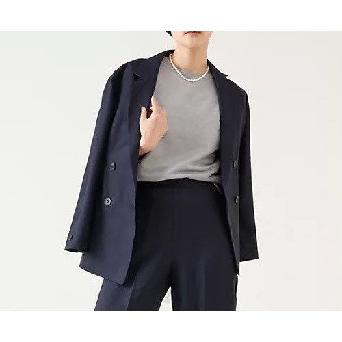 【マルティニーク/martinique】のダルスラブジャケット(セットアップ可) 人気、トレンドファッション・服の通販 founy(ファニー) 　ファッション　Fashion　レディースファッション　WOMEN　アウター　Coat Outerwear　ジャケット　Jackets　おすすめ　Recommend　ジャケット　Jacket　スタンダード　Standard　セットアップ　Set Up　ダブル　Double　ボックス　Box　モダン　Modern　定番　Standard　 other-1|ID: prp329100004462761 ipo3291000000031231068