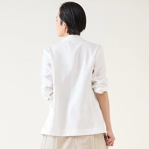 【マルティニーク/martinique】のダルスラブジャケット(セットアップ可) 人気、トレンドファッション・服の通販 founy(ファニー) 　ファッション　Fashion　レディースファッション　WOMEN　アウター　Coat Outerwear　ジャケット　Jackets　おすすめ　Recommend　ジャケット　Jacket　スタンダード　Standard　セットアップ　Set Up　ダブル　Double　ボックス　Box　モダン　Modern　定番　Standard　other-3|ID: prp329100004462761 ipo3291000000031245574