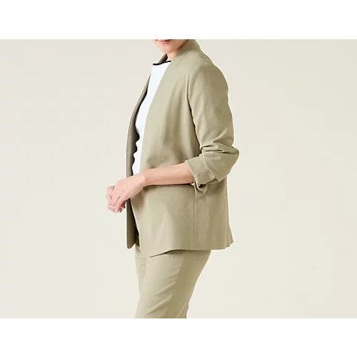 【マルティニーク/martinique】の《定番》ドライオックスジャケット(セットアップ可) 人気、トレンドファッション・服の通販 founy(ファニー) 　ファッション　Fashion　レディースファッション　WOMEN　アウター　Coat Outerwear　ジャケット　Jackets　おすすめ　Recommend　ジャケット　Jacket　セットアップ　Set Up　夏　Summer　定番　Standard　洗える　Washable　other-2|ID: prp329100004462762 ipo3291000000031245576