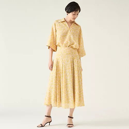 【マルティニーク/martinique】のフラワーブラウス(セットアップ可) 人気、トレンドファッション・服の通販 founy(ファニー) 　ファッション　Fashion　レディースファッション　WOMEN　トップス・カットソー　Tops/Tshirt　シャツ/ブラウス　Shirts/Blouses　おすすめ　Recommend　セットアップ　Set Up　フラワー　Flower　半袖　Short Sleeve　other-3|ID: prp329100004462766 ipo3291000000031245593