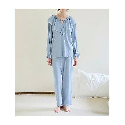 【ナナデコール/nanadecor】のチェリーエアリーパジャマ 人気、トレンドファッション・服の通販 founy(ファニー) 　ファッション　Fashion　レディースファッション　Fashion for Women　ギャザー　Gathered, Ruffled　パジャマ　Pajamas, Sleepwear　フリル　Frill, Ruffle　other-3|ID: prp329100004462788 ipo3291000000031245675