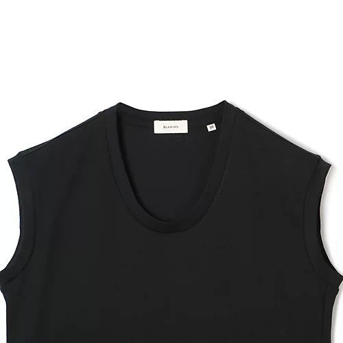 【ブラミンク/BLAMINK】のコットンロゴパッチノースリーブ 人気、トレンドファッション・服の通販 founy(ファニー) 　ファッション　Fashion　レディースファッション　Ladies' Fashion Online　トップス・カットソー　Tops/Tshirt　キャミソール / ノースリーブ　No Sleeves　2024年　2024　2024-2025秋冬・A/W　Aw/Autumn/Winter/Fw/Fall/2024-2025　ギンガム　Gingham　シアー　Sheer　シンプル　Simple　チェック　Check　ノースリーブ　No Sleeve　パッチ　Patch　洗える　Washable　other-3|ID: prp329100004462805 ipo3291000000032524207