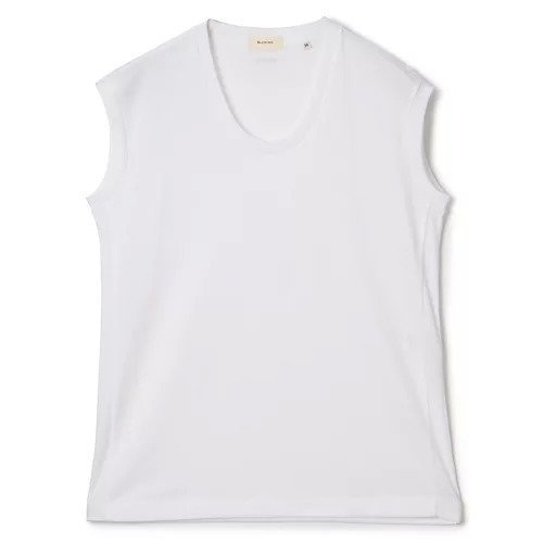 【ブラミンク/BLAMINK】のコットンロゴパッチノースリーブ インテリア・キッズ・メンズ・レディースファッション・服の通販 founy(ファニー) ファッション Fashion レディースファッション Fashion for Women トップス・カットソー Cut & Sew Tops キャミソール&ノースリーブ Camisoles & Sleeveless Tops 2024年 2024 2024-2025秋冬・A/W Autumn/Winter 2024–25 AW24–25 ギンガム Gingham, Gingham Fabric シアー Sheer, See-Through シンプル Simple, Minimal チェック Check, Plaid, Tartan ノースリーブ Sleeveless, No-Sleeve パッチ Patch, Appliqué 洗える Machine Washable WHITE|ID: prp329100004462805 ipo3291000000036024089