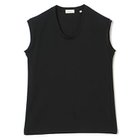 【ブラミンク/BLAMINK】のコットンロゴパッチノースリーブ BLACK|ID: prp329100004462805 ipo3291000000036313480