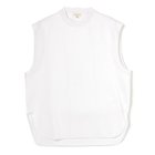 【ブラミンク/BLAMINK】のコットンリブクルーネックノースリーブ WHITE|ID: prp329100004462806 ipo3291000000032524198