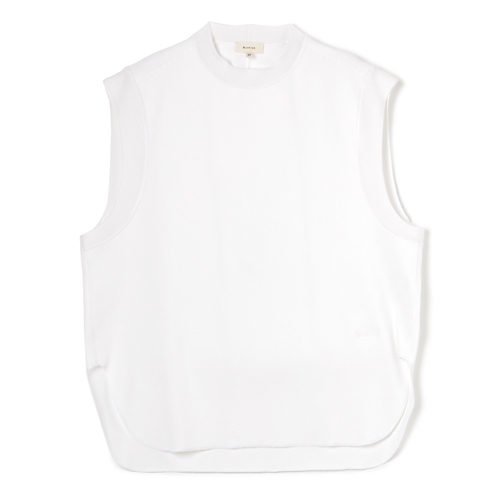 【ブラミンク/BLAMINK】のコットンリブクルーネックノースリーブ インテリア・キッズ・メンズ・レディースファッション・服の通販 founy(ファニー) 　ファッション　Fashion　レディースファッション　Fashion for Women　トップス・カットソー　Cut & Sew Tops　キャミソール&ノースリーブ　Camisoles & Sleeveless Tops　2024年　2024　2024春夏・S/S　Spring/Summer 2024 SS24　ノースリーブ　Sleeveless, No-Sleeve　ボックス　Boxy, Box Shape　ワイド　Wide, Wide Fit　洗える　Machine Washable　WHITE|ID: prp329100004462806 ipo3291000000033139396
