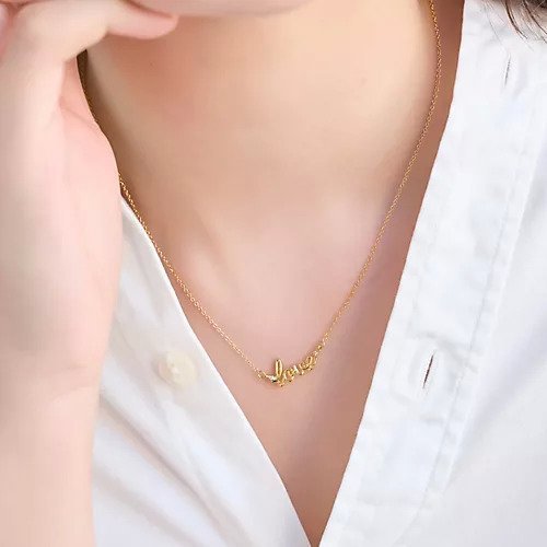 【フィービィー/phoebe】のラッキーレターネックレス(ラブ) インテリア・キッズ・メンズ・レディースファッション・服の通販 founy(ファニー) https://founy.com/ ファッション Fashion レディースファッション WOMEN ジュエリー Jewelry ネックレス Necklaces イヤリング Earrings ブレスレット Bracelet |ID: prp329100004462811 ipo3291000000031231260