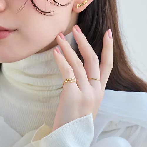 【フィービィー/phoebe】のラッキーレターピンキーリング(パワー) 人気、トレンドファッション・服の通販 founy(ファニー) 　ファッション　Fashion　レディースファッション　WOMEN　おすすめ　Recommend　イヤリング　Earrings　ネックレス　Necklace　ブレスレット　Bracelet　other-2|ID: prp329100004462816 ipo3291000000031245768