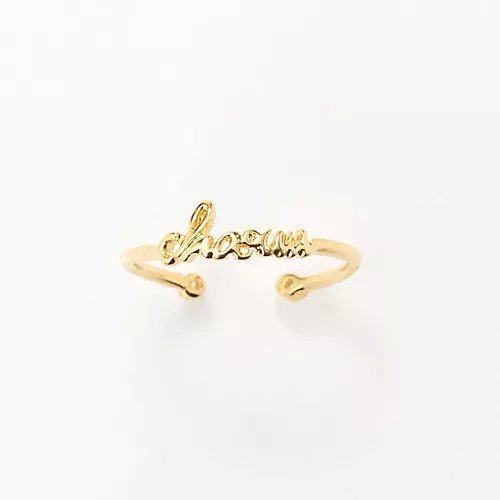 【フィービィー/phoebe】のラッキーレターピンキーリング インテリア・キッズ・メンズ・レディースファッション・服の通販 founy(ファニー) ファッション Fashion レディースファッション Fashion for Women おすすめ Recommended / Our Picks イヤリング Earrings ネックレス Necklace, Pendant Necklace ブレスレット Bracelet, Wristband チャーム|ID: prp329100004462816 ipo3291000000033395105