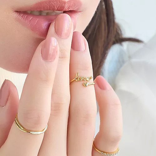 【フィービィー/phoebe】のラッキーレターピンキーリング インテリア・キッズ・メンズ・レディースファッション・服の通販 founy(ファニー) ファッション Fashion レディースファッション Fashion for Women おすすめ Recommended / Our Picks イヤリング Earrings ネックレス Necklace, Pendant Necklace ブレスレット Bracelet, Wristband ラブ|ID: prp329100004462816 ipo3291000000033395106