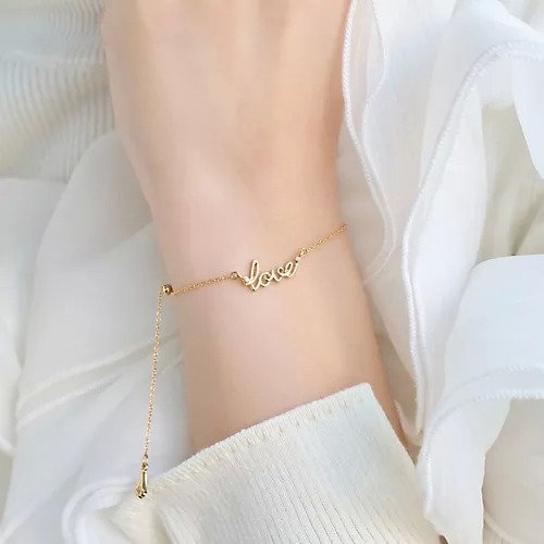 【フィービィー/phoebe】のラッキーレターブレスレット(ラブ) インテリア・キッズ・メンズ・レディースファッション・服の通販 founy(ファニー) https://founy.com/ ファッション Fashion レディースファッション WOMEN ジュエリー Jewelry ブレスレット Bracelets イヤリング Earrings ネックレス Necklace |ID: prp329100004462817 ipo3291000000031231279