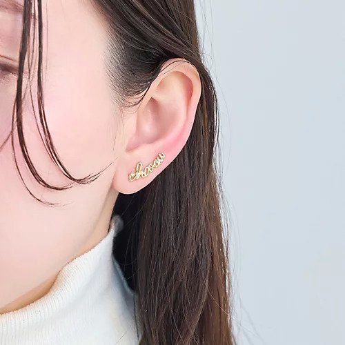 【フィービィー/phoebe】のラッキーレターピアス&イヤリング(チャーム) 人気、トレンドファッション・服の通販 founy(ファニー) 　ファッション　Fashion　レディースファッション　WOMEN　ジュエリー　Jewelry　リング　Rings　イヤリング　Earrings　おすすめ　Recommend　イヤリング　Earrings　イヤーカフ　Ear Cuff　ギフト プレゼント　Gift Present　チャーム　Charm　ネックレス　Necklace　ブレスレット　Bracelet　other-2|ID: prp329100004462821 ipo3291000000031245788