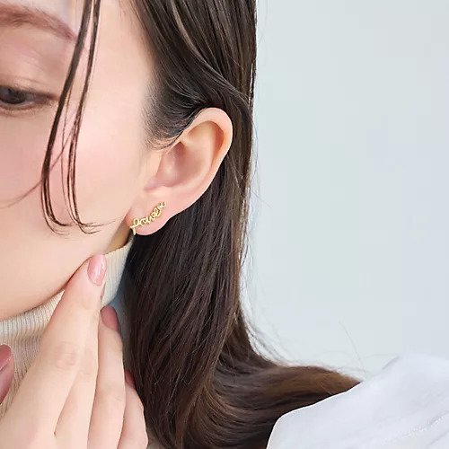 【フィービィー/phoebe】のラッキーレターピアス&イヤリング(パワー) 人気、トレンドファッション・服の通販 founy(ファニー) 　ファッション　Fashion　レディースファッション　WOMEN　ジュエリー　Jewelry　リング　Rings　イヤリング　Earrings　おすすめ　Recommend　イヤリング　Earrings　イヤーカフ　Ear Cuff　ギフト プレゼント　Gift Present　ネックレス　Necklace　ブレスレット　Bracelet　other-3|ID: prp329100004462822 ipo3291000000031245794